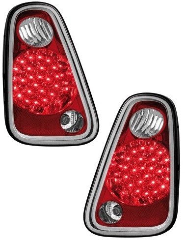 Luces traseras Mini cooper LED rojo/cristal