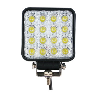Werklamp LED vierkant 16x3W 48W Flood 10-32V Waterdicht OSRAM