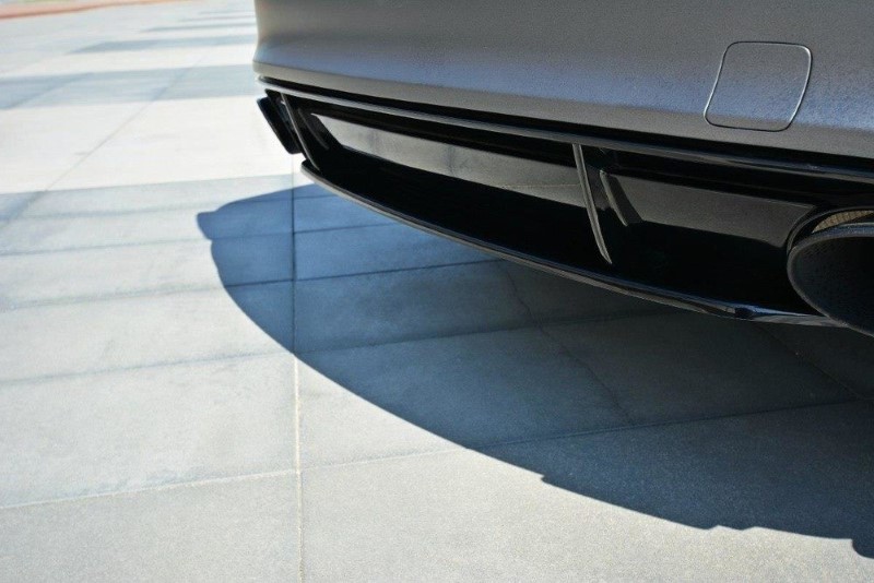 Diffuser Audi RS7 C7 FL Maxton Glans Zwart