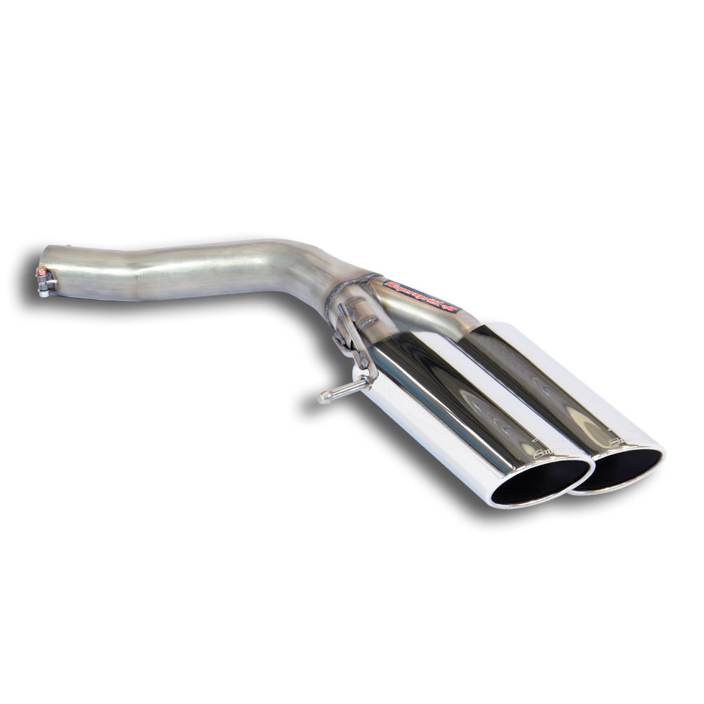 AUDI A6 C7 4G 2.0 TDI (150 - 190 Hp) 2015 ->2018 Rear pipe Right 100x75 (Muffler delete)