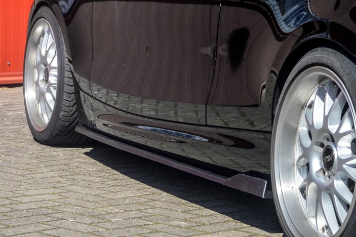 Zijskirts met wing BMW 1-Serie E82 E88 + M-pakket 2007-2013