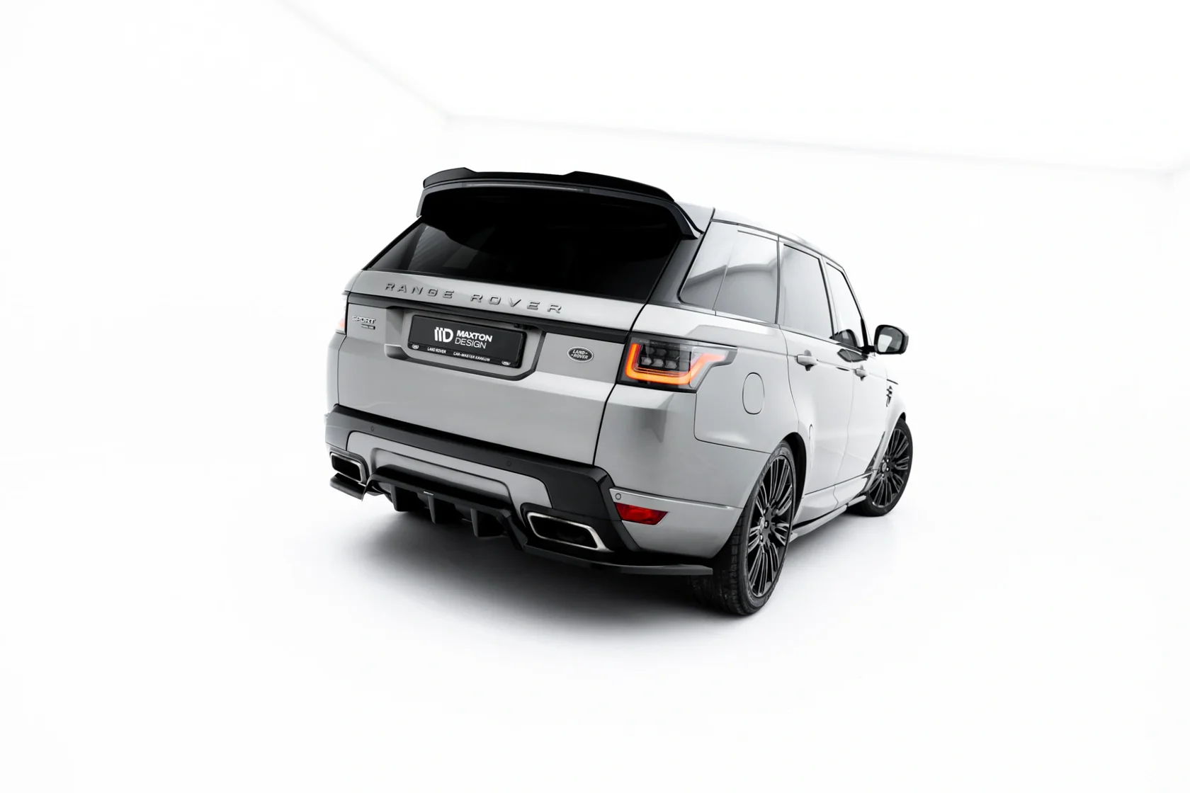 Bodykit Land Rover Range Rover Sport MK2 Maxton Glanzend zwart