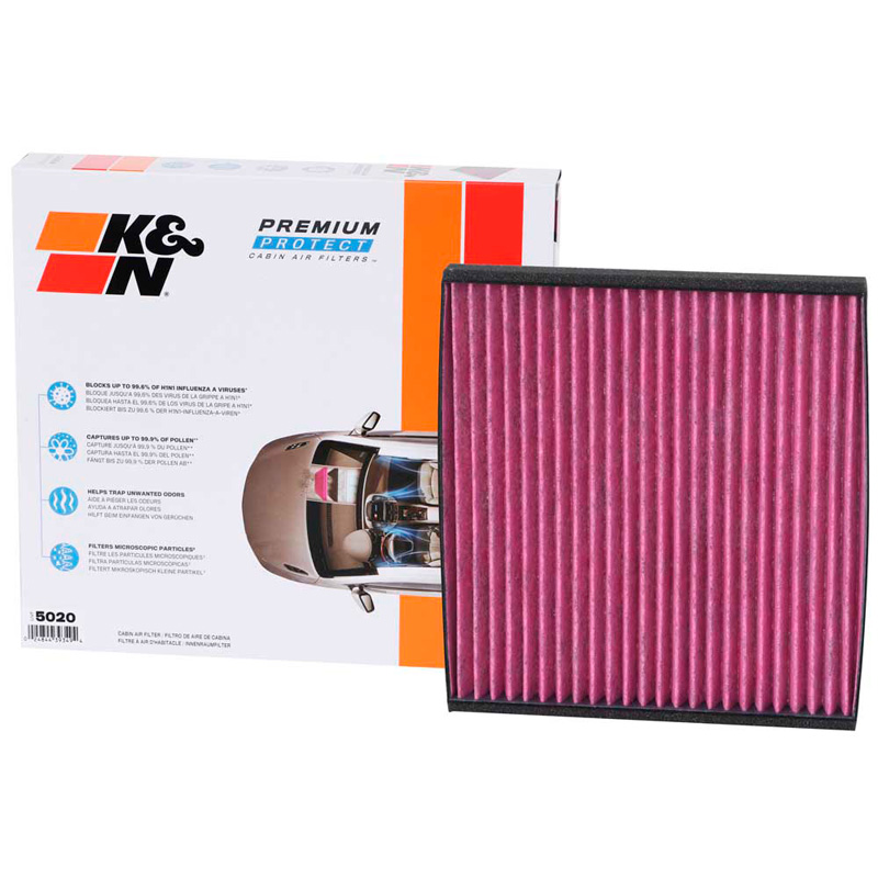 K&N Premium Single-Use Interieurluchtfilter  Toyota diverse modellen (DVF5020)