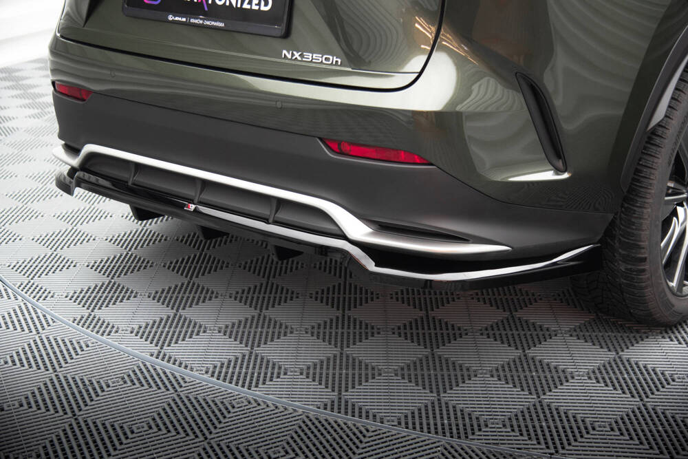 Diffuser Lexus NX F-Sport Maxton Glans Zwart