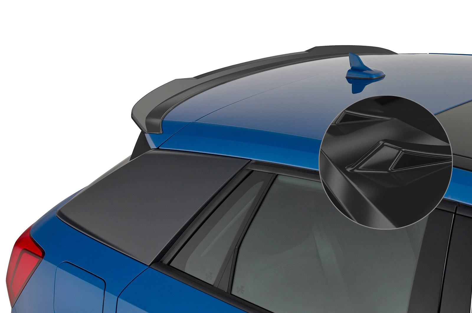 Achterspoiler Audi Q2 (2016–2020) Glans Zwart – CSR Automotive