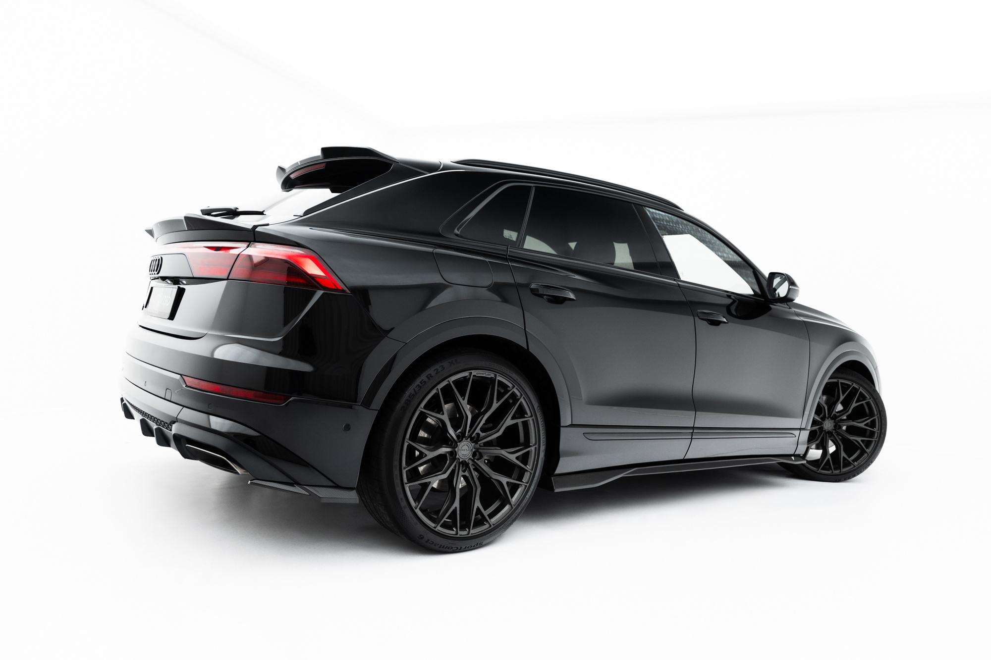 Prepreg Carbon Fiber zij Skirts Audi SQ8 / Q8 S-Line Mk1 Facelift