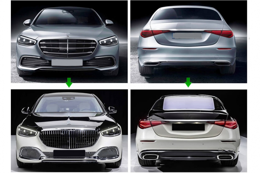 Mercedes S-Klasse W223 Maybach Bumpers