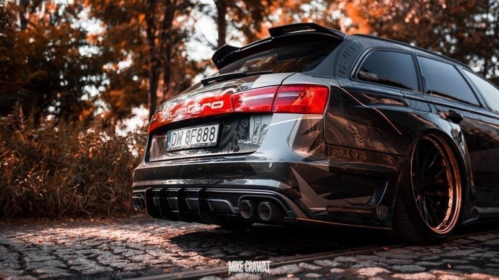 Wide Body Audi S6 C7 Avant + Set Splitters