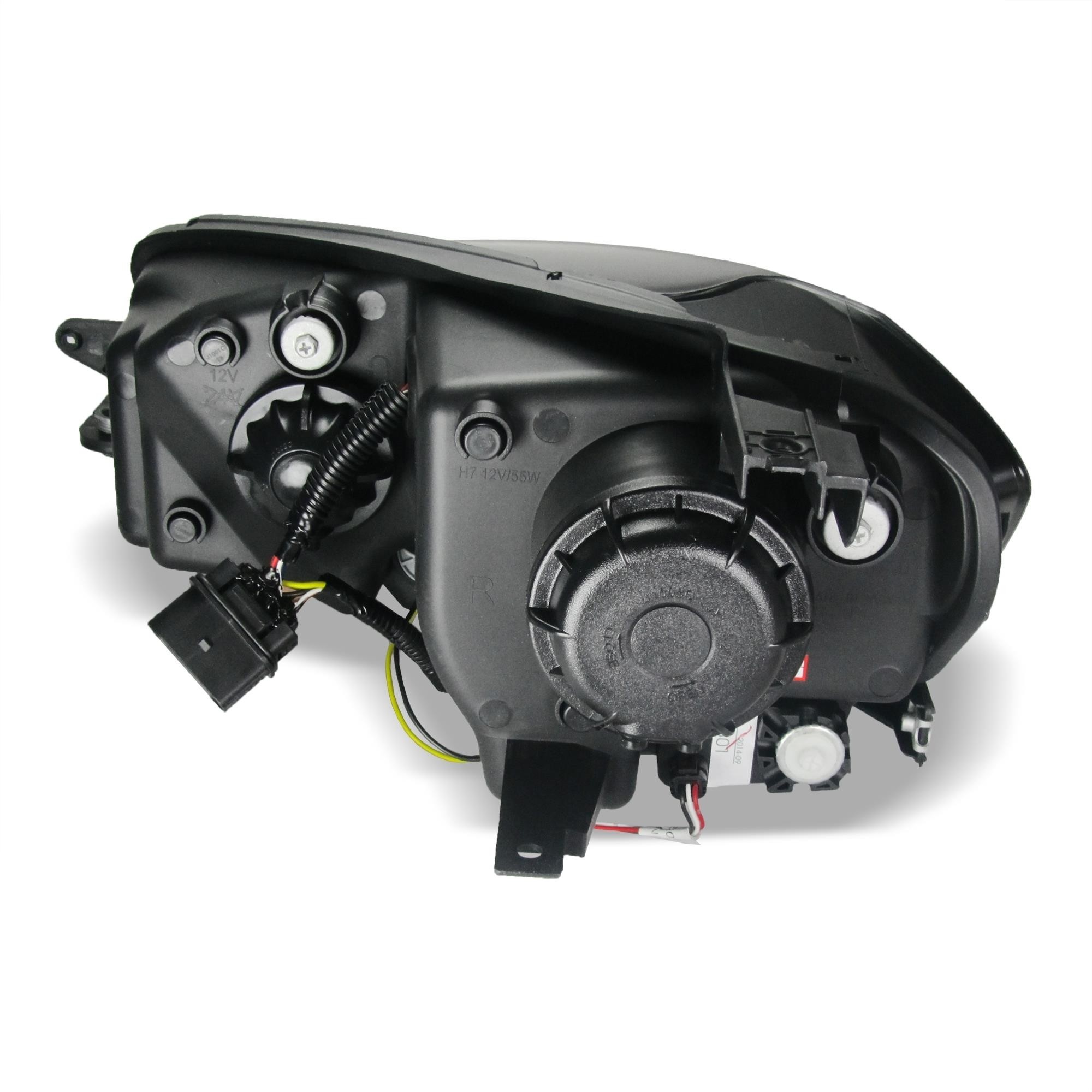 Headlights VW Golf VII xenon-look 12- black