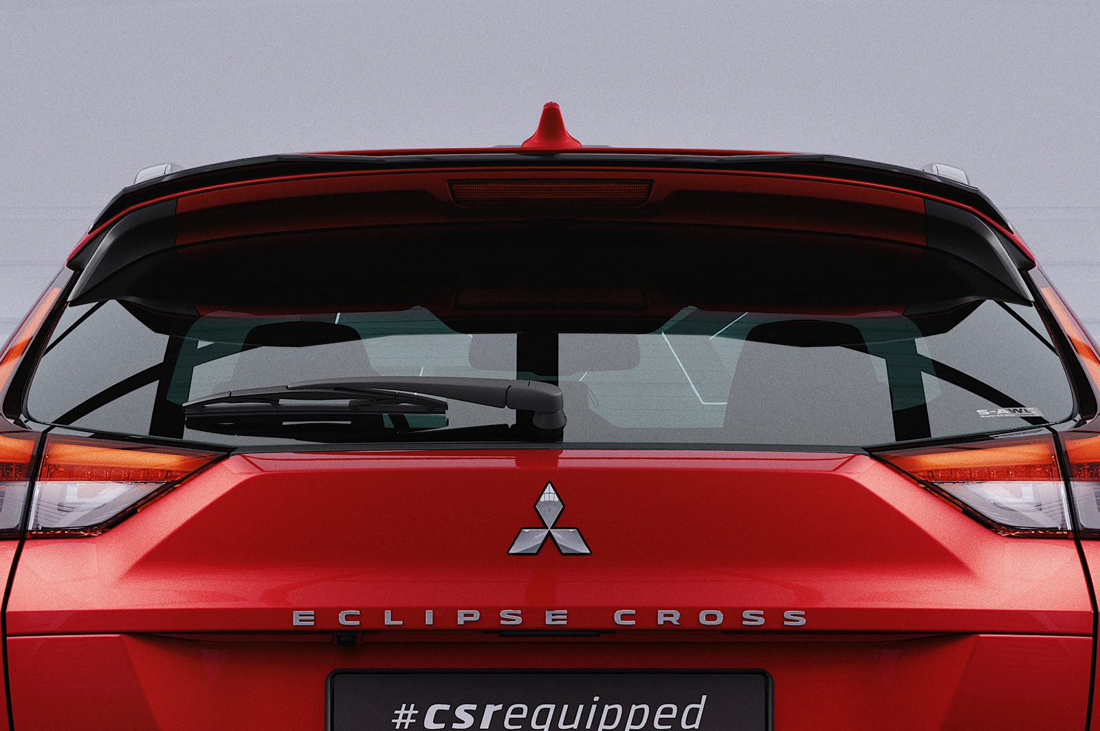Achterspoiler Mitsubishi Eclipse Cross Glans Zwart (2021–) CSR