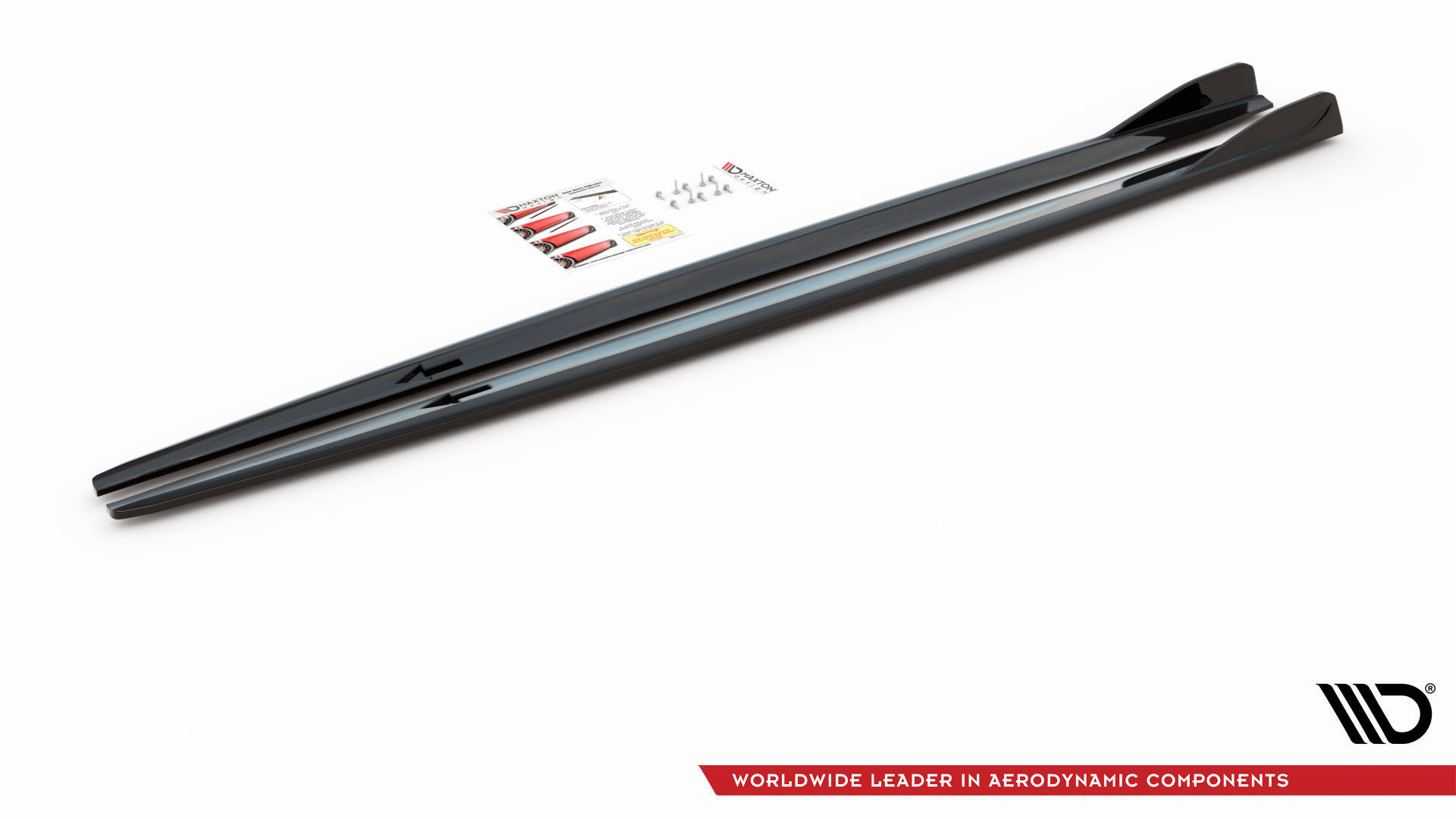 Bodykit BMW 2-serie M-pack Gran Coupe F44 Maxton Glanzend zwart