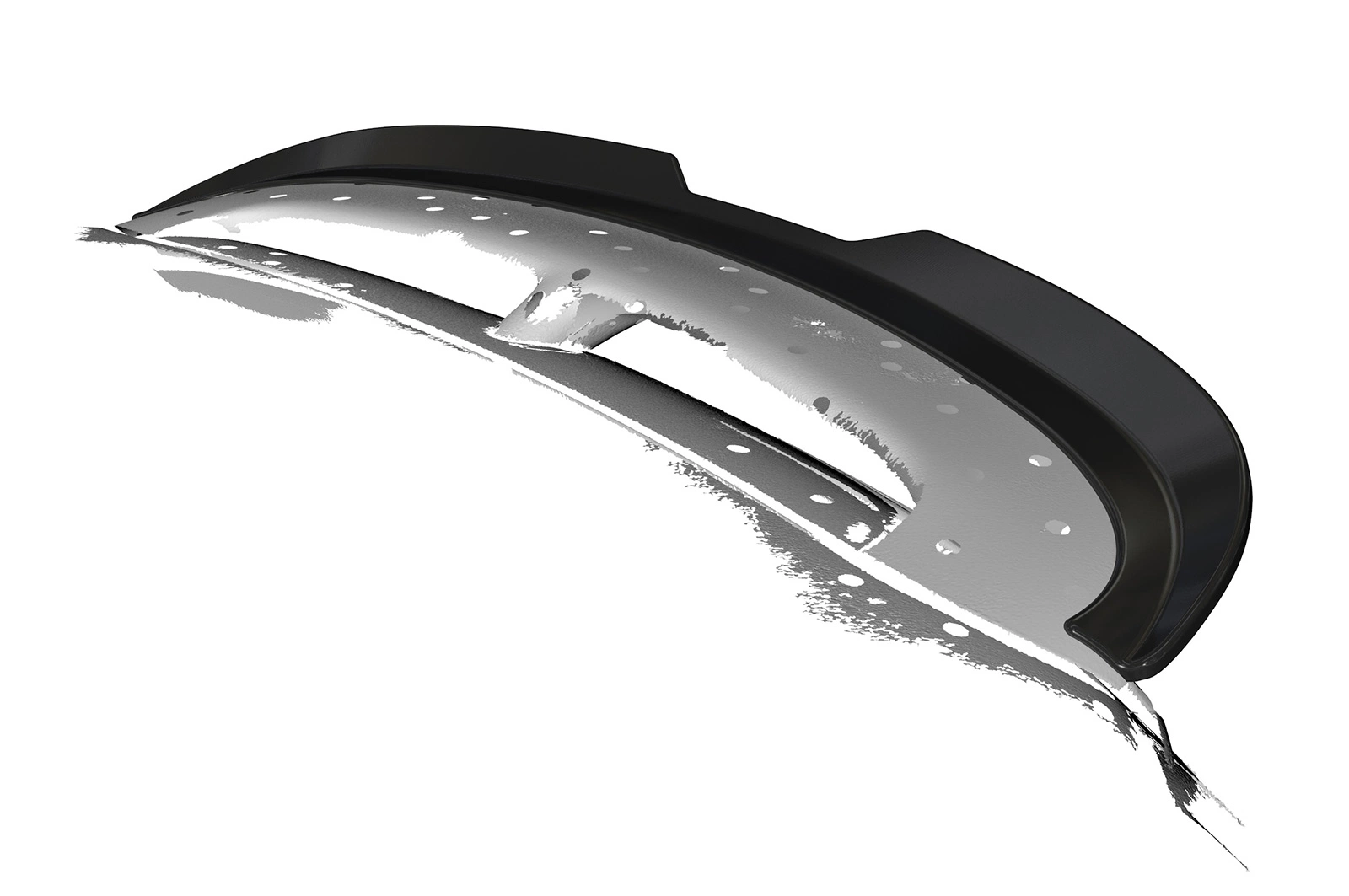 Achterspoiler Mini R56 John Cooper Works 2008–2013 – CSR Automotive – Glans Zwart