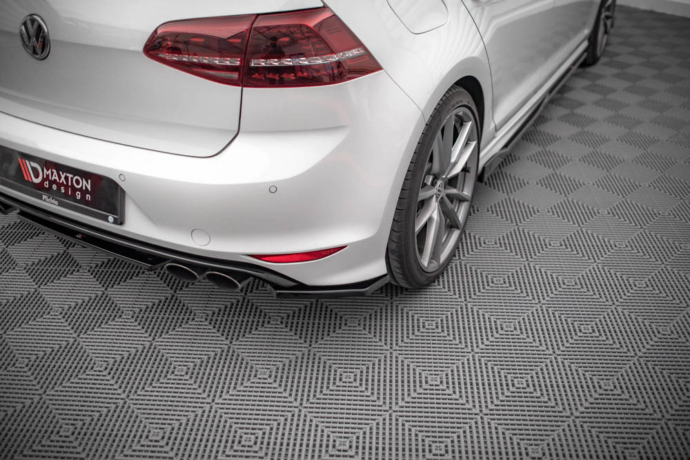 Zijdiffuser VW Golf 7 R Maxton Glans Zwart V.3