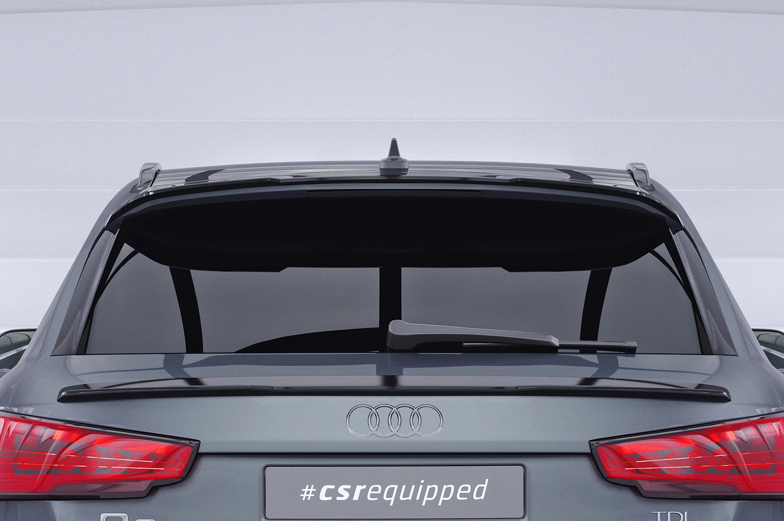 Achterspoiler Audi Q3 8U glans zwart 2011–2018 van CSR Automotive