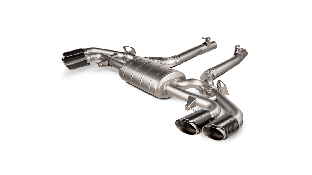 Akrapovic BMW X5M (F95) X6M (F96) met Gpf – Titanium Uitlaat Systeem