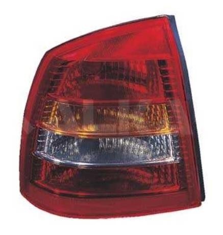achterlicht, 3/5 drs, zonder fittingdeel, smoke, links, 06/2002-