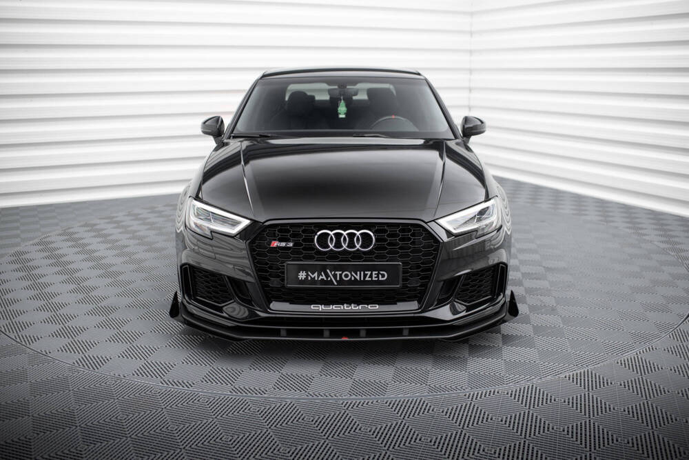 Voorspoiler met Canards Audi RS3 Limousine 8V FL Maxton Street Pro