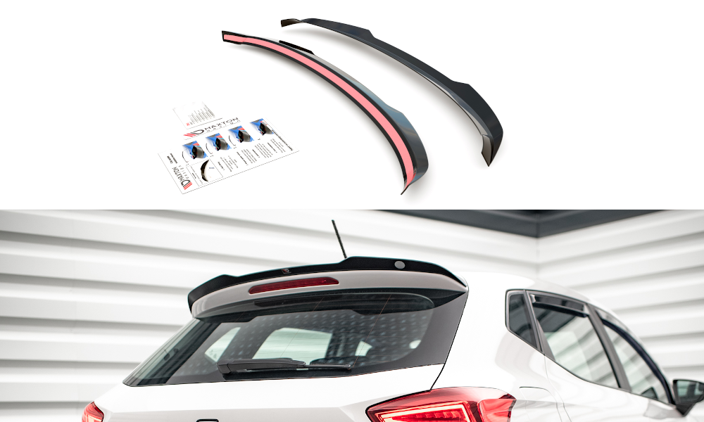 Spoiler Seat Ibiza KJ Maxton Glans Zwart