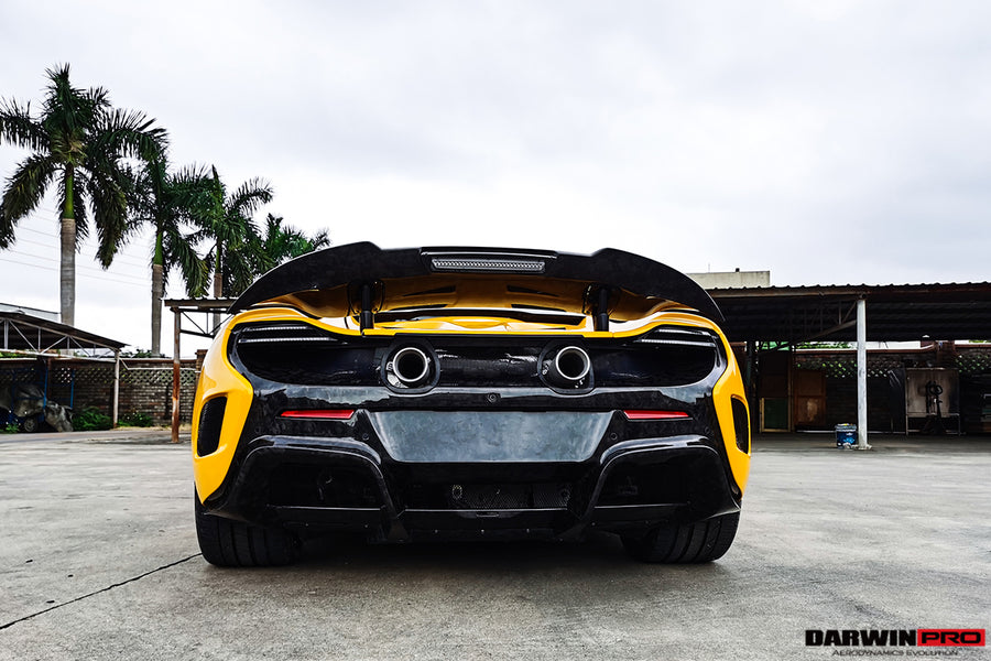 McLaren 650S MP4 12C Full 675LT Style Autoclave Carbon Fiber Achter Body Kit 2011-2017