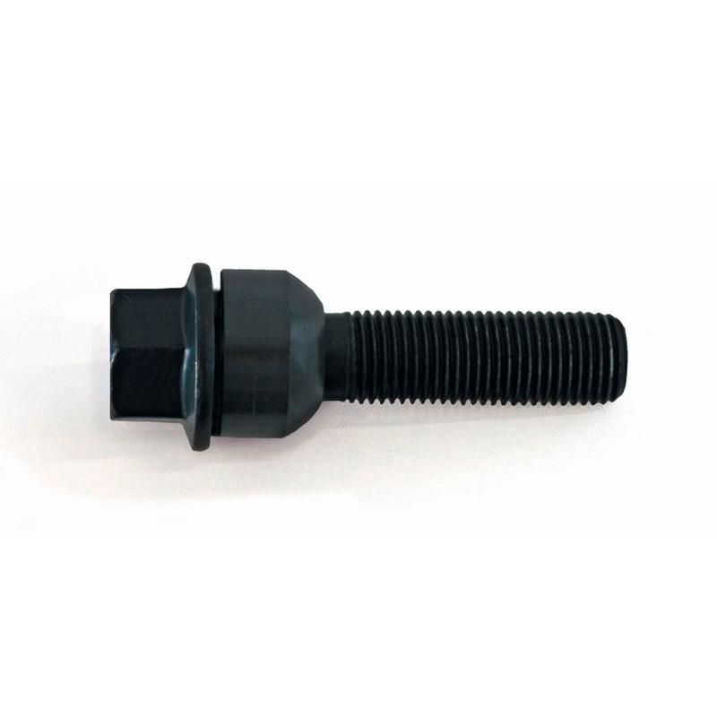 H&R Wheel bolt Porsche R14 M14x1.50 - Length 52mm - Black