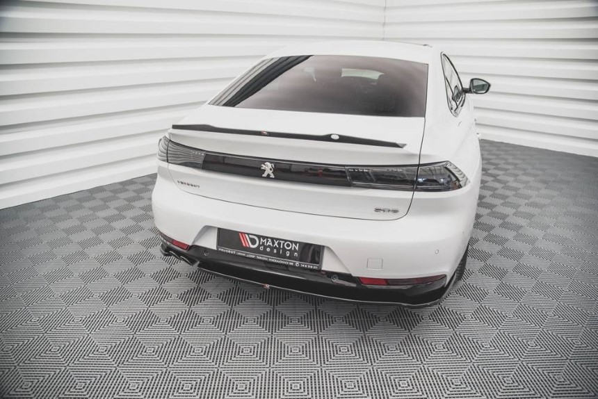 Diffuser Peugeot 508 GT-Line Maxton Design glans zwart