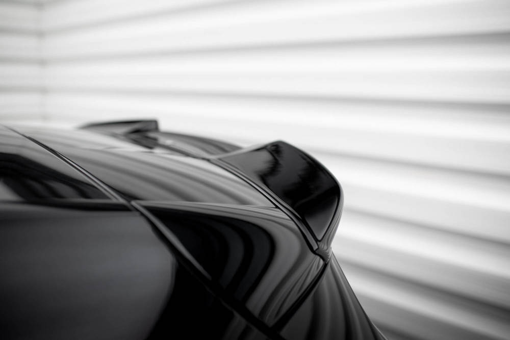 Spoiler Mercedes A Klasse / AMG Line / A45 AMG W176 Maxton Glans Zwart