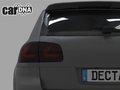 parte trasera VW Touareg 02-10 Car DNA LED rojo