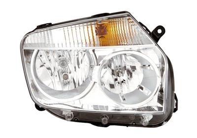 DUBBELE KOPLAMP VOOR Rechts H7+H1 DACIA DUSTER 10+