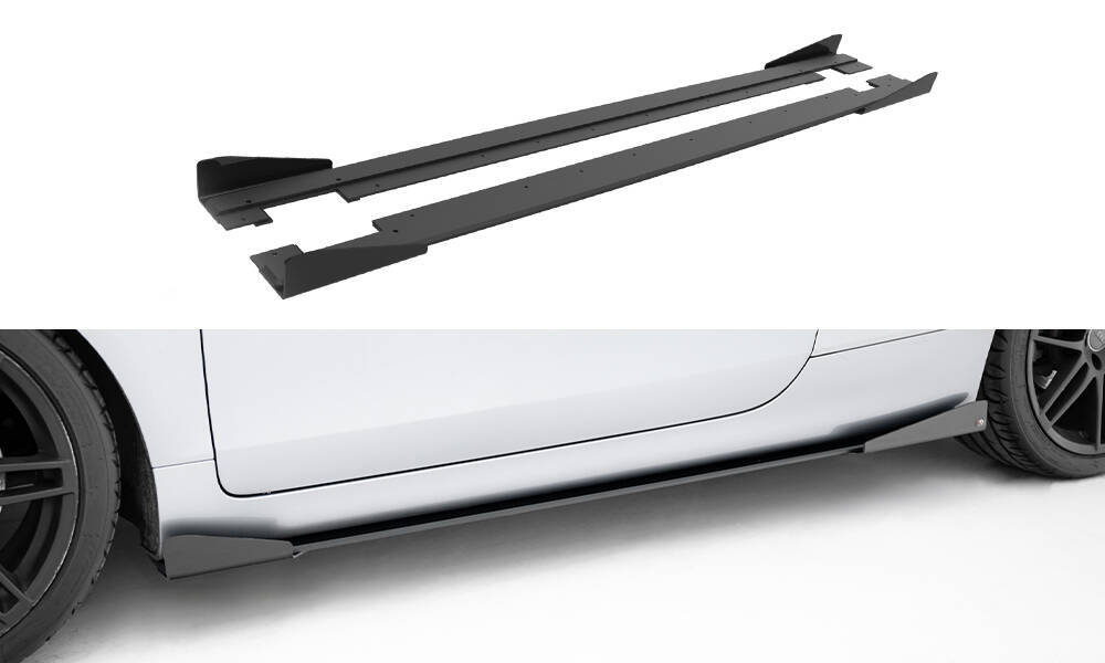 Street Pro Zijskirts + Flaps Audi TT S / TT S-Line 8J Facelift