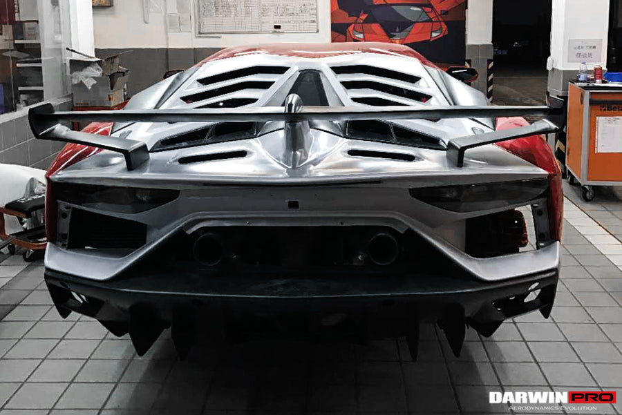 Lamborghini Aventador LP700 Coupe SVJ Style Deels Carbon Fiber Aero Full Kit  2011-2016