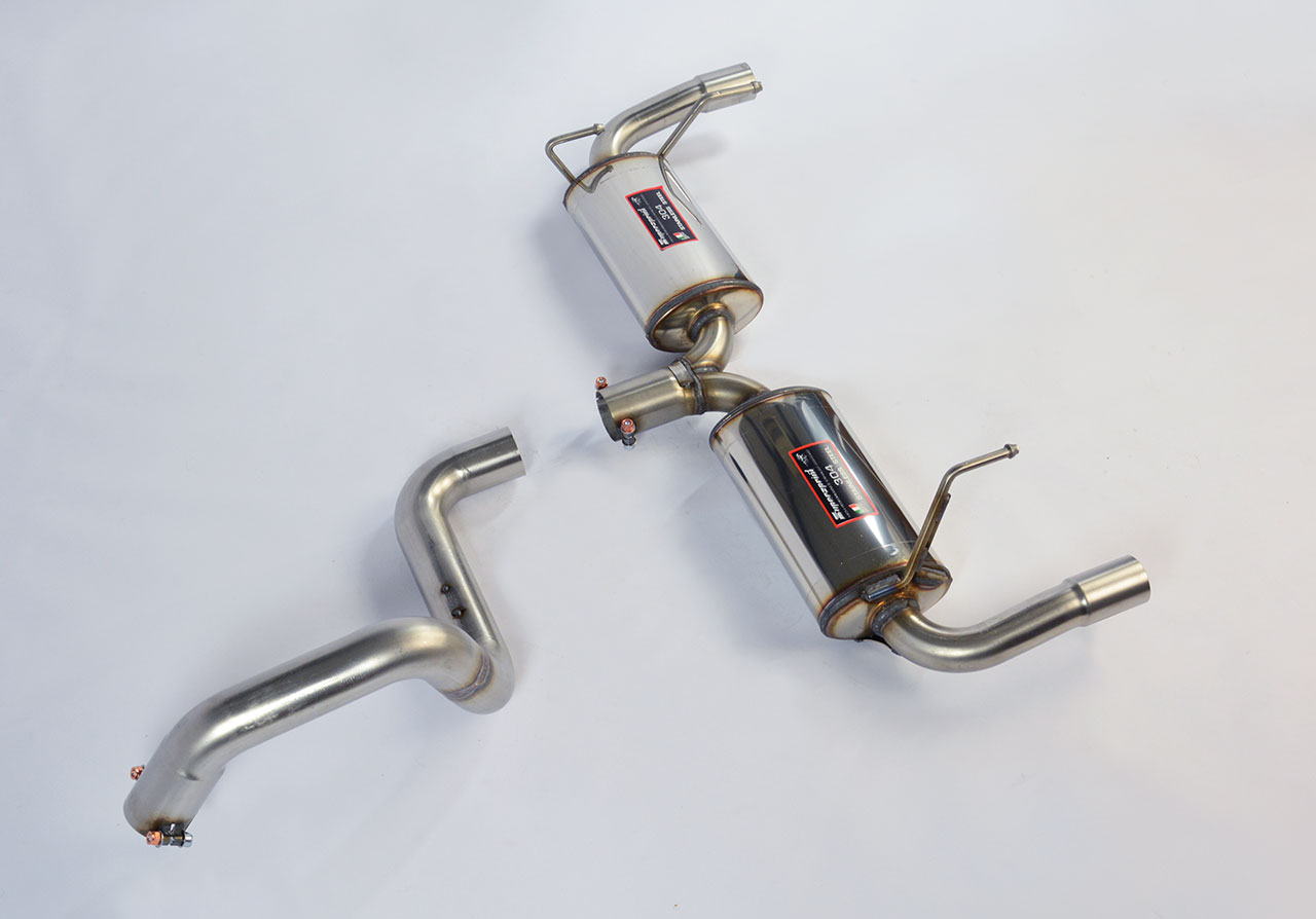 Sport muffler for 500 Abarth essesse 160hp