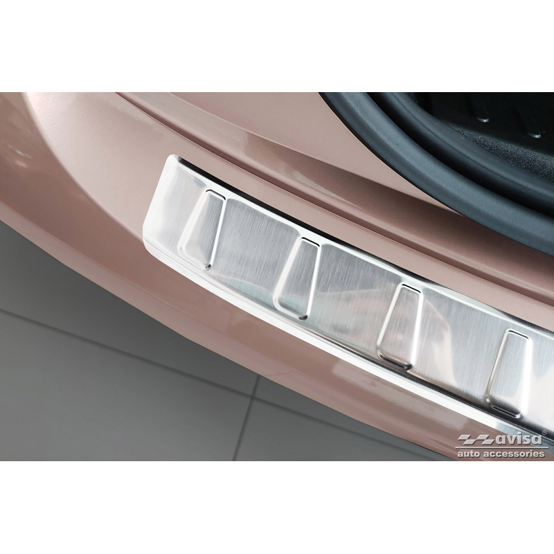RVS Achterbumperprotector  Fiat 500e Berlina, 3+1 & Cabrio 2020- 'Ribs'