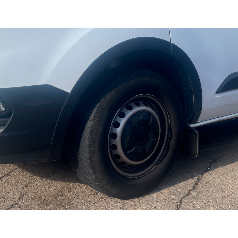 RGM Spatbordverbreders  Ford Transit Custom 2018-2023 - Zwart