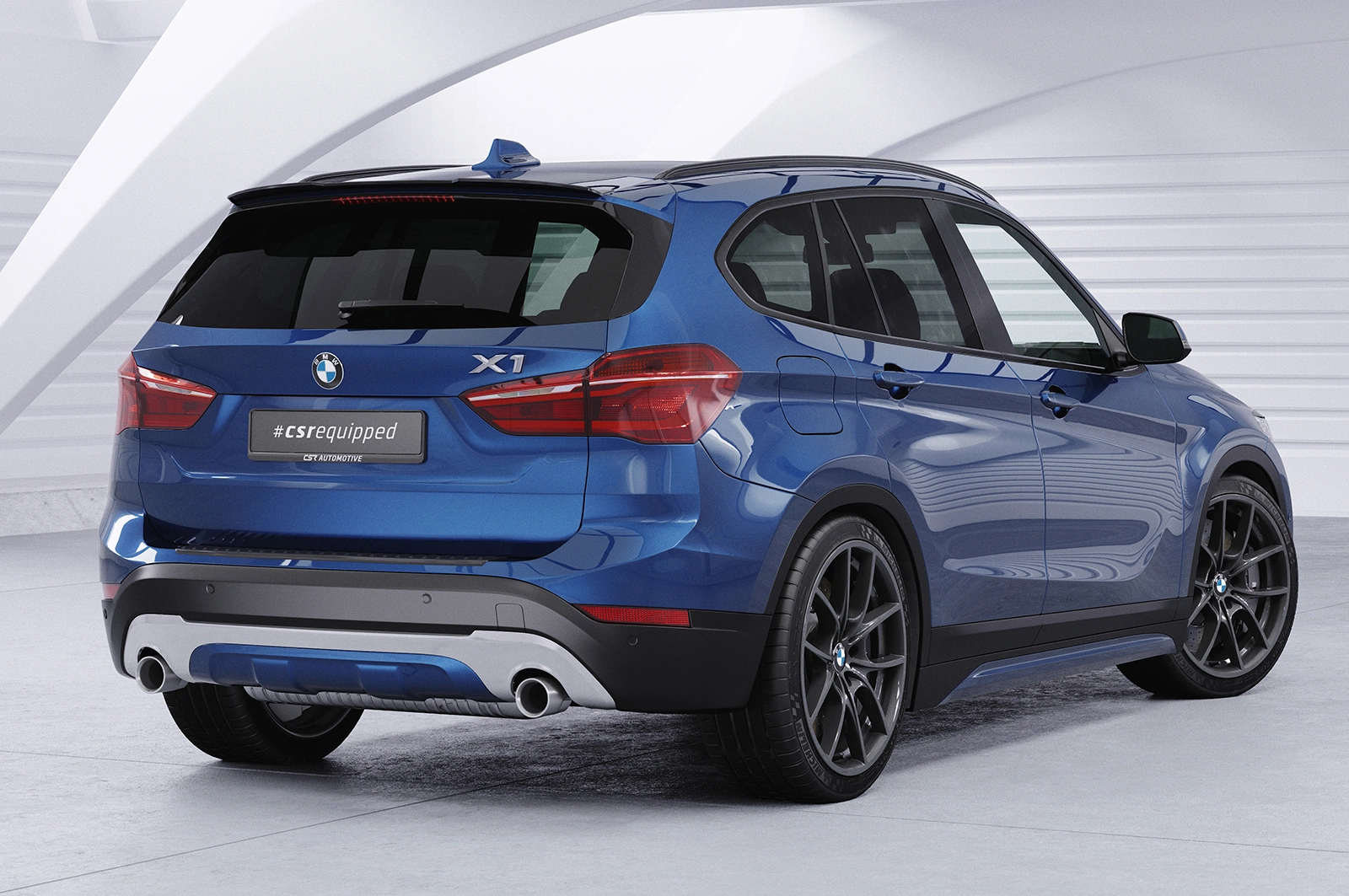 Achterspoiler BMW X1 F48 (2015–) Glans Zwart – CSR Automotive