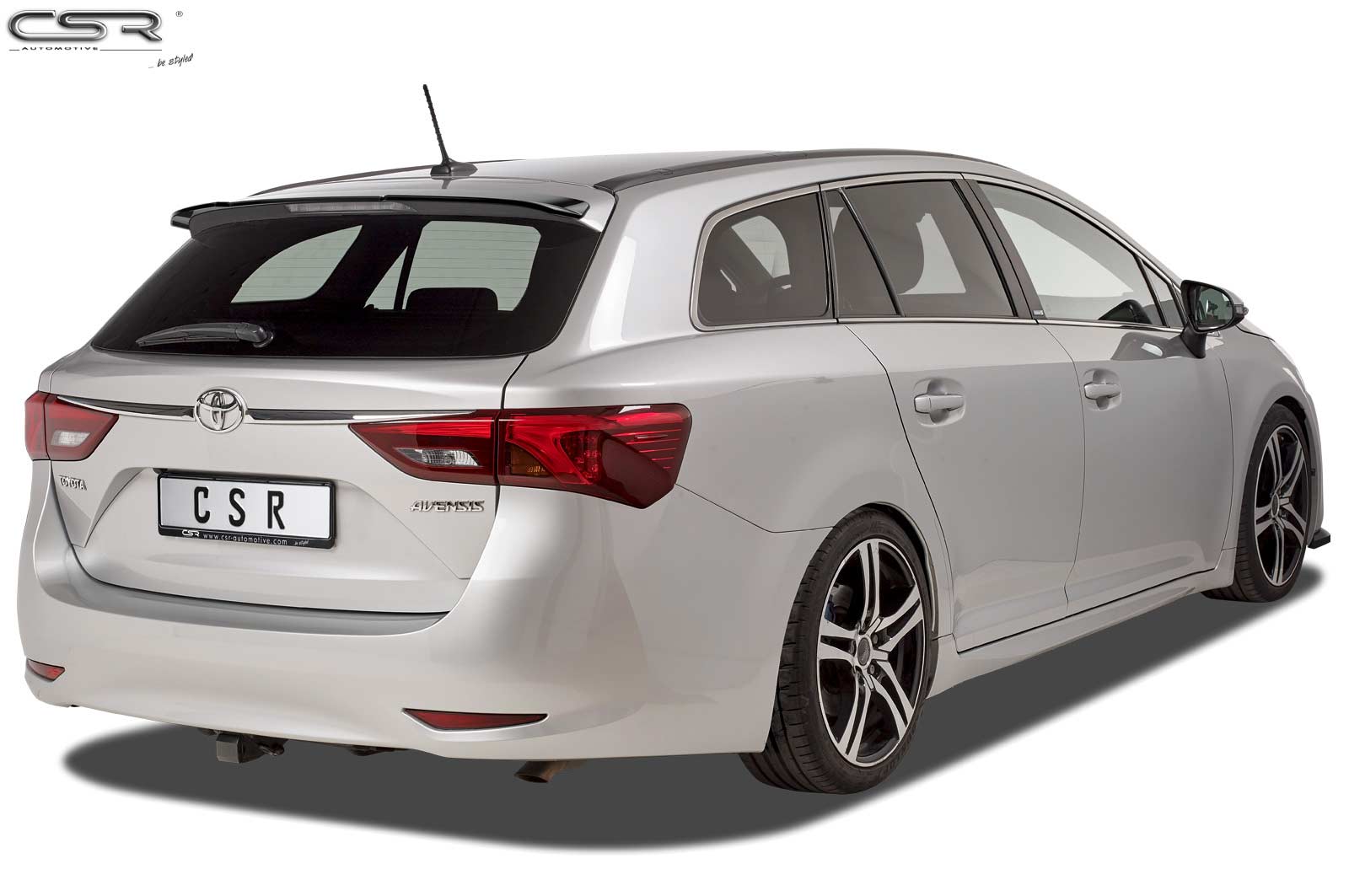 Achterspoiler Toyota Avensis (T27) Kombi (2015–2018) Glans Zwart – CSR Automotive