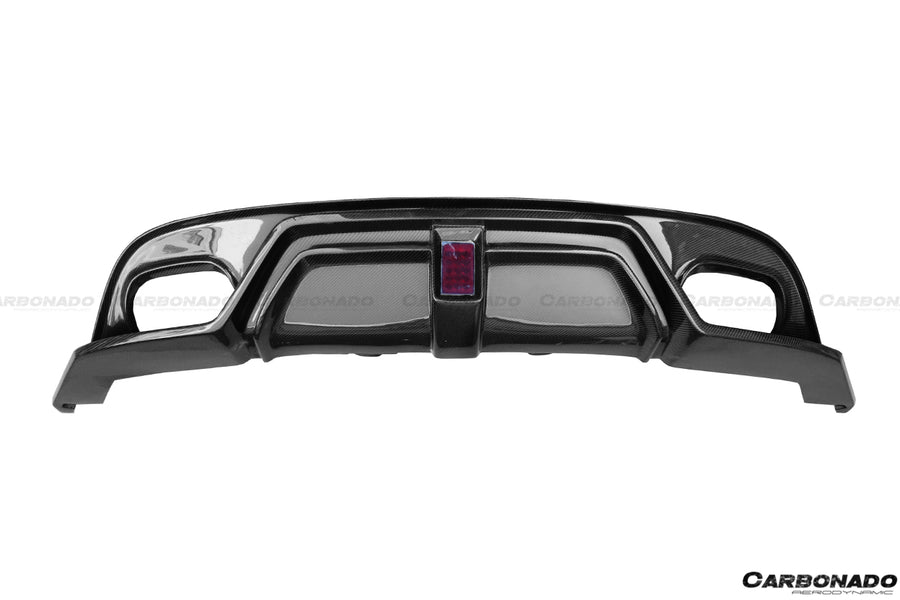 Jaguar F-Type Coupe/Convertible BS Style Carbon Diffuser 2013-2017