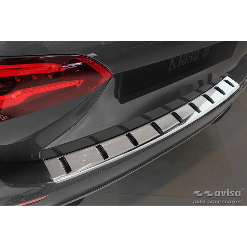RVS Achterbumperprotector  Mercedes B-Klasse (W247) 2019- (incl. AMG) 'STRONG EDITION'