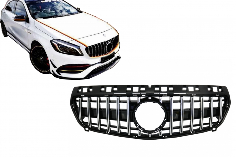 Grill chroom Mercedes A-Klasse W176 12-