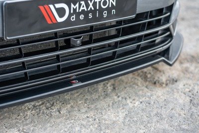 Voorspoiler VW Passat R-Line B8 Glans Zwart