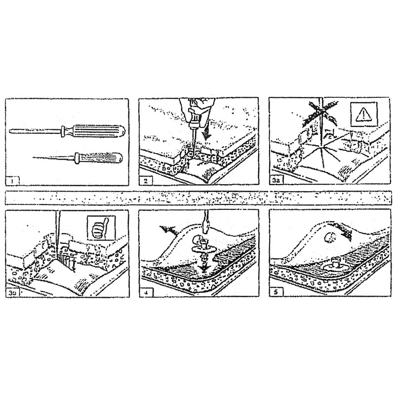 Mattenclips  VAG diversen - set à 2 stuks