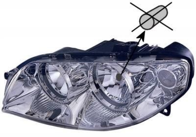 koplamp, Valeo, H7+H1, elektr verstelb, incl stelmotortje, recht