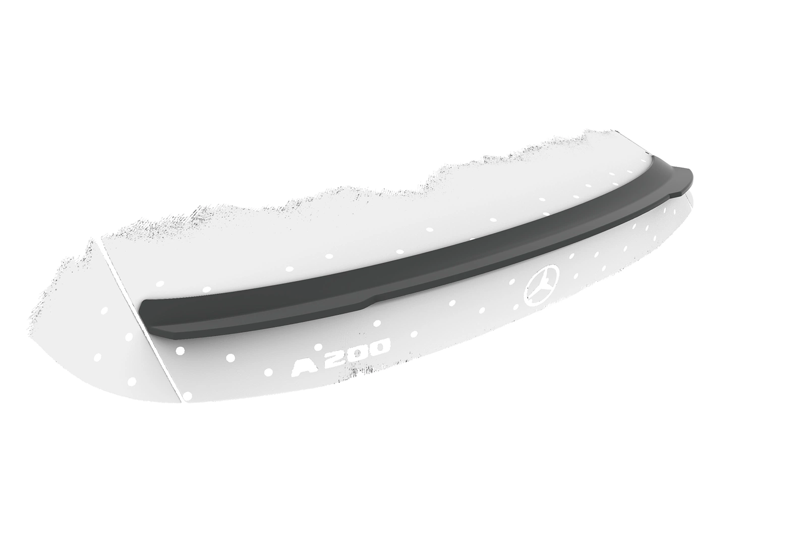 Achterspoiler Mercedes-Benz A-Klasse V177 Limousine (11/2018–) Glans Zwart – CSR Automotive