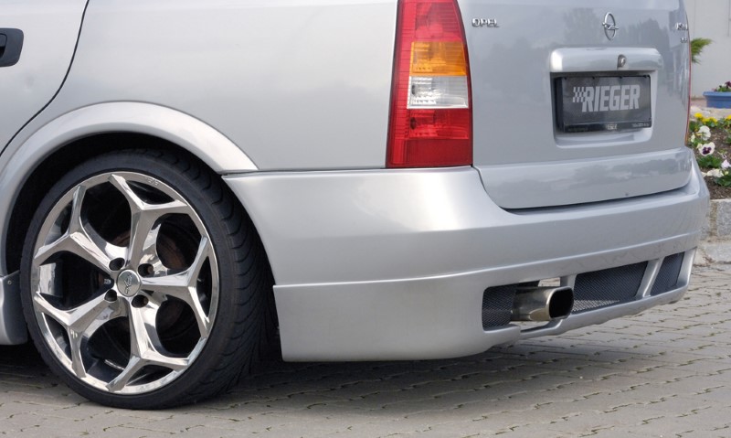 Achteraanzet Opel Astra G Station Rieger