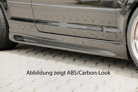 Sideskirts Audi A4 8H Cabrio 02- ABS Rieger