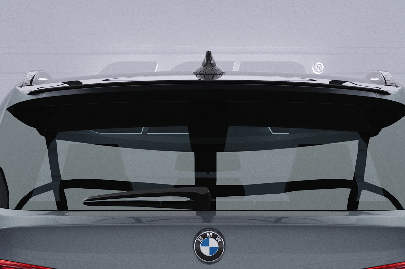 Achterspoiler BMW 3-serie F31 Touring (05/2012–06/2019) Glans Zwart – CSR Automotive