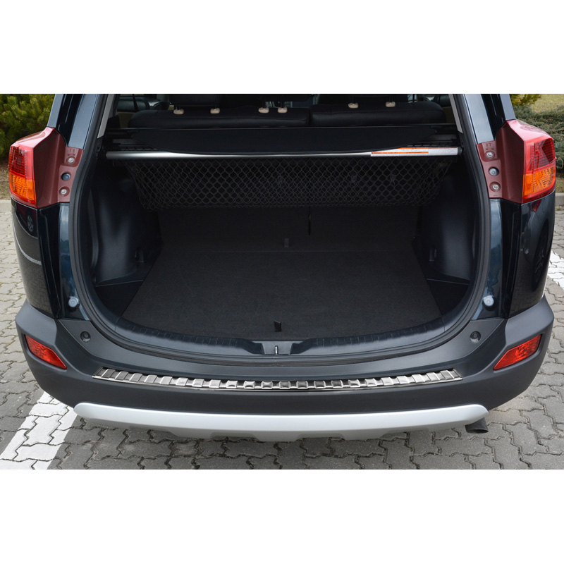RVS Achterbumperprotector Toyota RAV-4 2013-2015 'Ribs'
