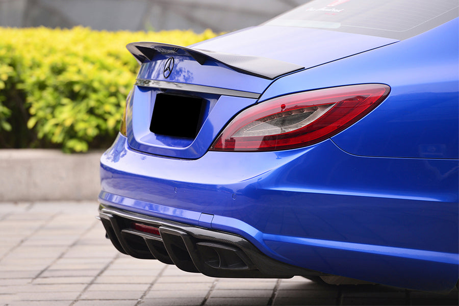 Mercedes Benz CLS & CLS63 AMG W218 RT Style Carbon Spoiler 2011-2018
