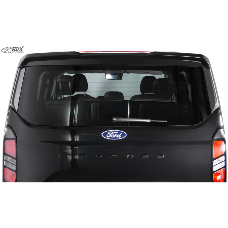 RDX Racedesign Dakspoiler  Ford Transit Custom / Tourneo Custom 2023- & Volkswagen Transporter / Caravelle T7 2024- (met achterklep) (PUR-IHS)