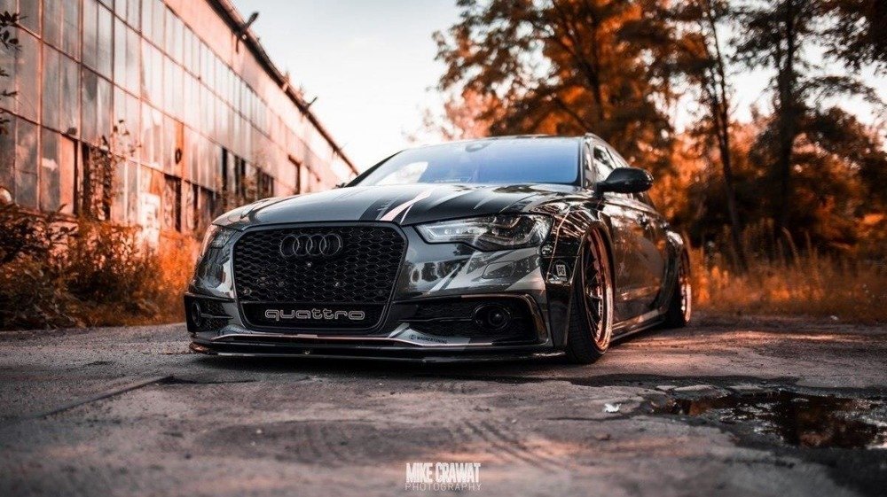 Wide Body Audi S6 C7 Avant + Set Splitters
