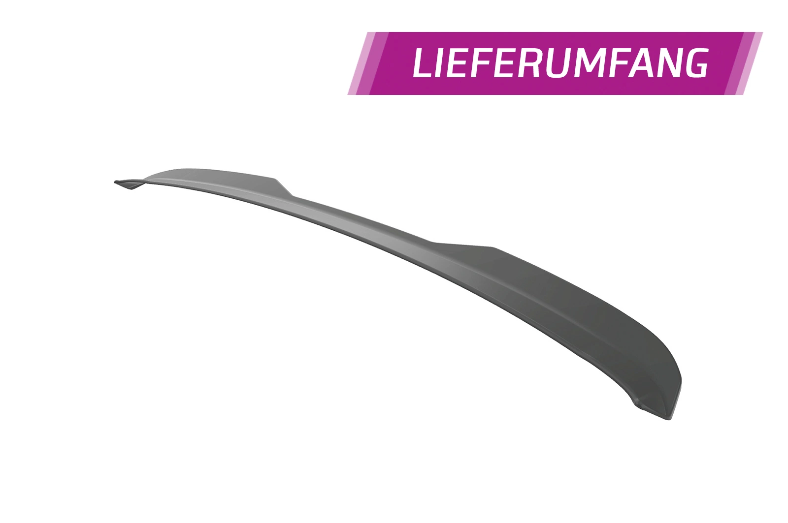 Achterspoiler Volvo XC60 (SPA) Glans Zwart van CSR Automotive (2017-)